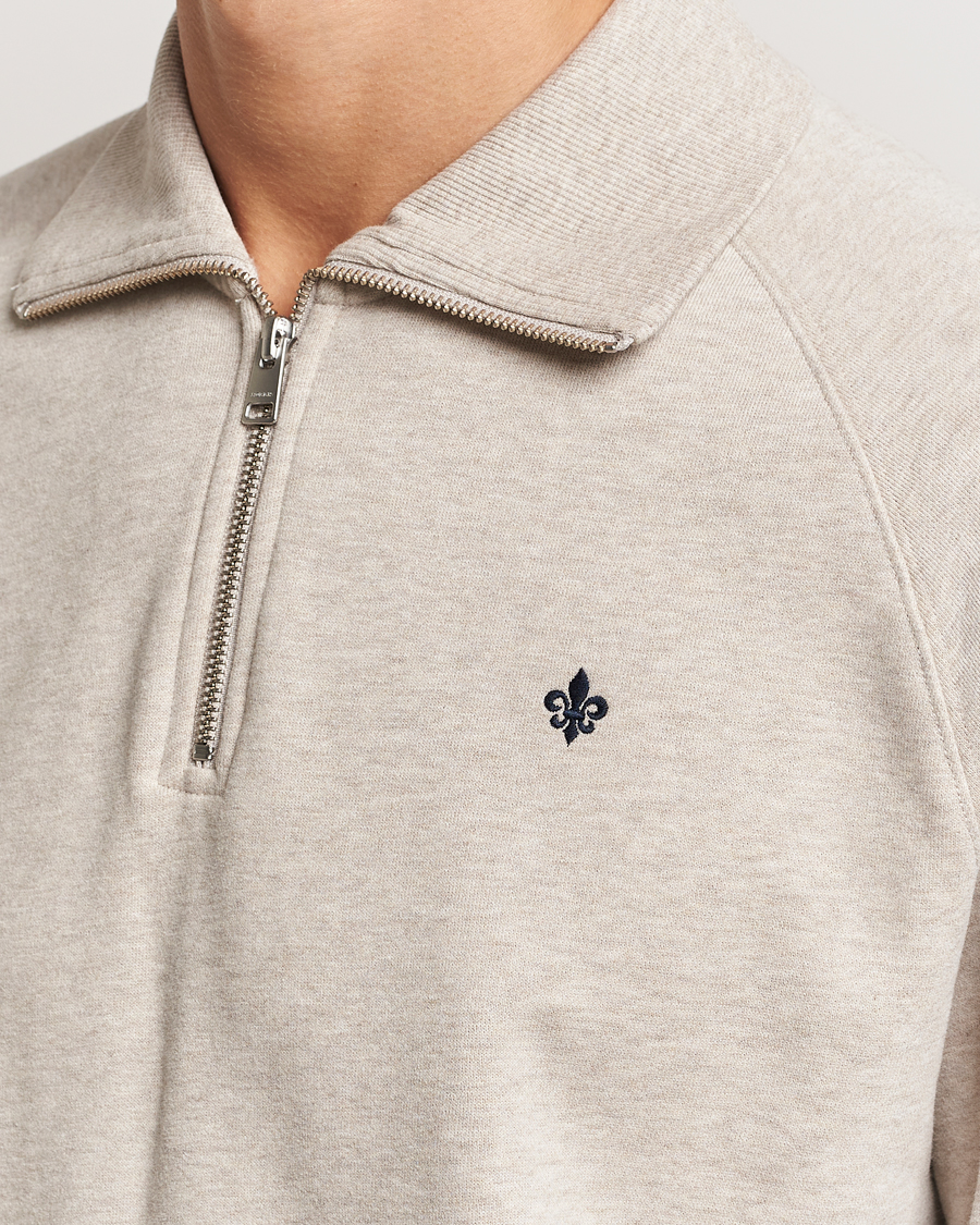 Herren | Pullover | Morris | Maryon Half Zip Sweatshirt Khaki