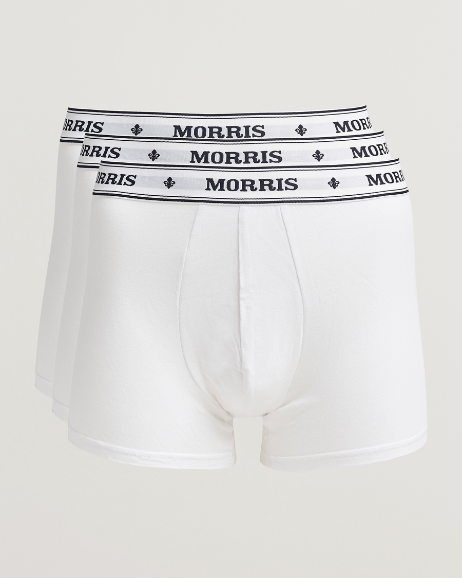 Herren | Unterwäsche | Morris | 3-Pack Boxer Briefs White