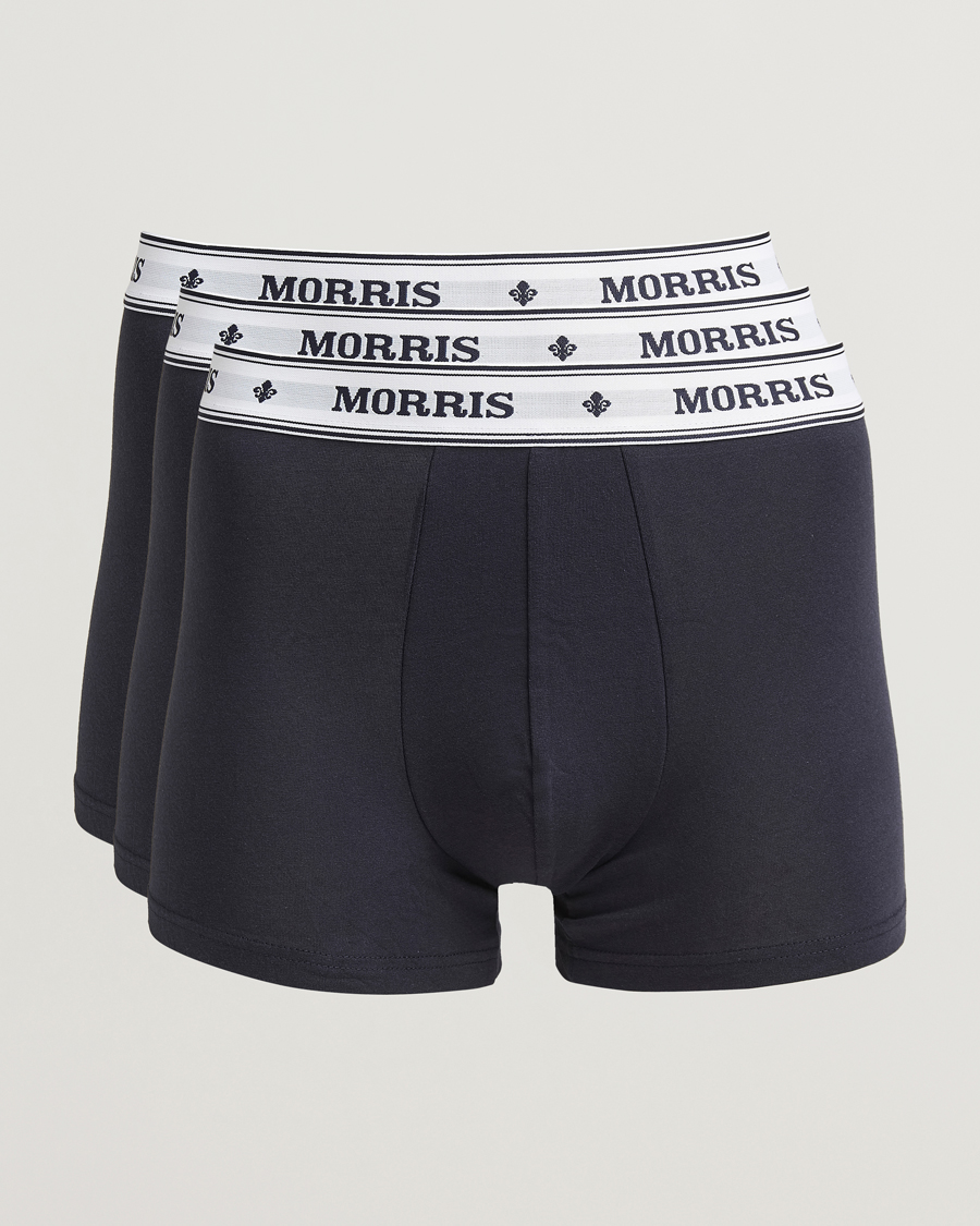 Herren | Unterwäsche | Morris | 3-Pack Boxer Briefs Navy
