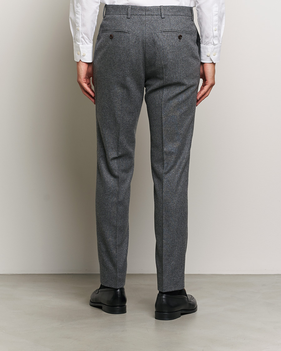 Herren | Hosen | Morris Heritage | Flannel Suit Trousers Grey
