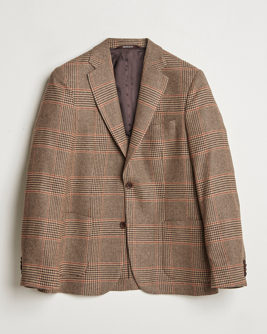 Herren | Sakkos | Morris Heritage | Prince of Wales Tweed Blazer Brown