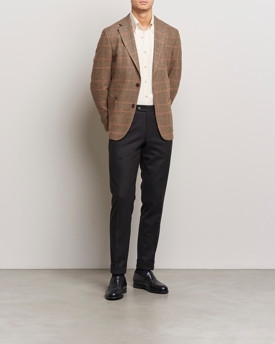 Herren | Sakkos | Morris Heritage | Prince of Wales Tweed Blazer Brown