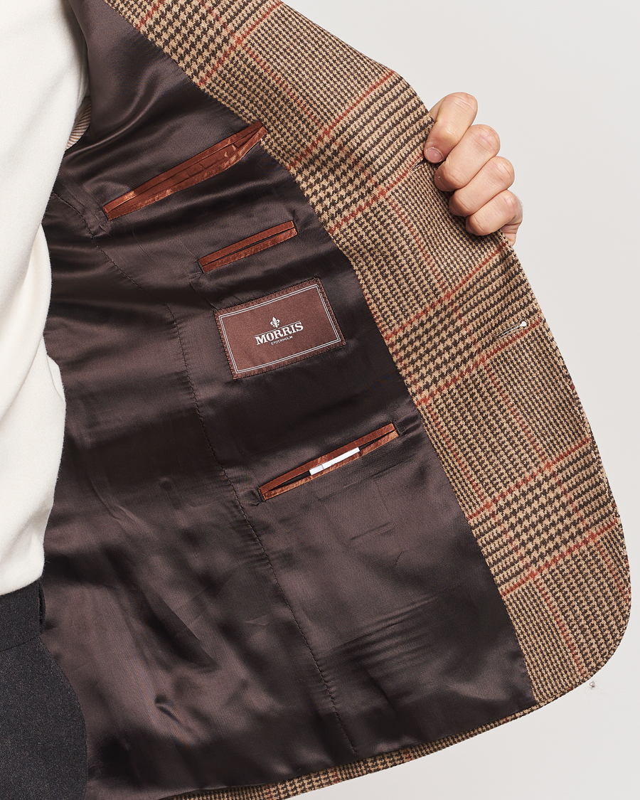 Herren | Sakkos | Morris Heritage | Prince of Wales Tweed Blazer Brown
