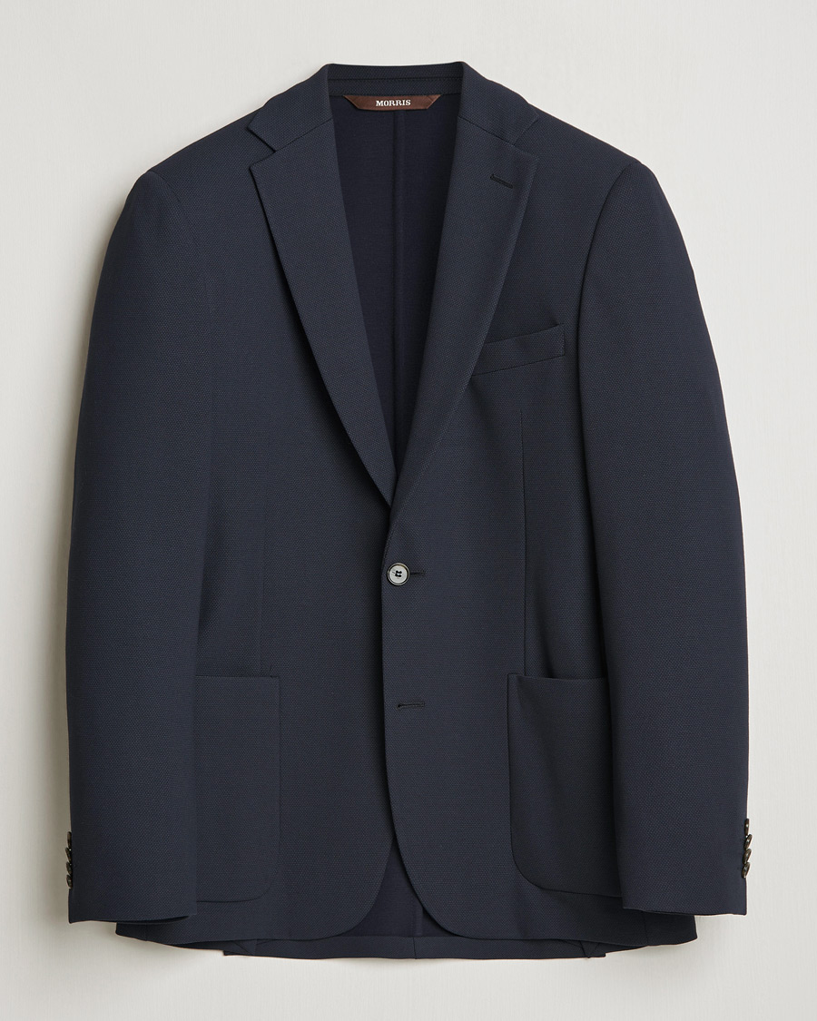 Herren | Sakkos | Morris Heritage | Soft Jersey Blazer Navy