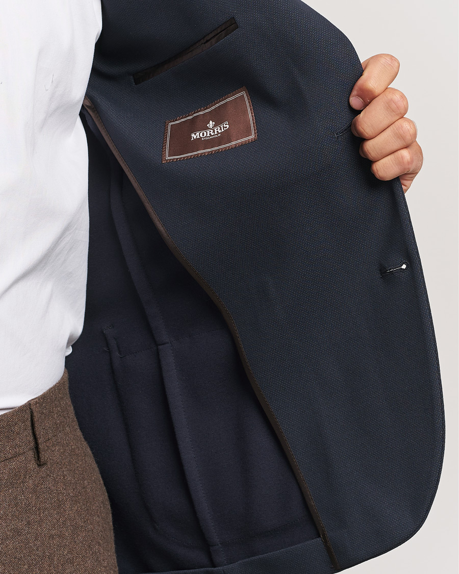Herren | Sakkos | Morris Heritage | Soft Jersey Blazer Navy
