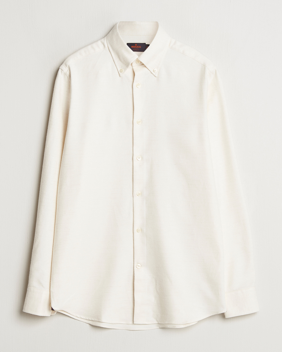 Herren | Hemden | Morris Heritage | Soft Lama Slim Fit Shirt Off White