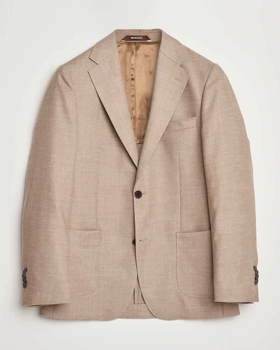 Herren | Sakkos | Morris Heritage | Prestige Flannel Blazer Khaki