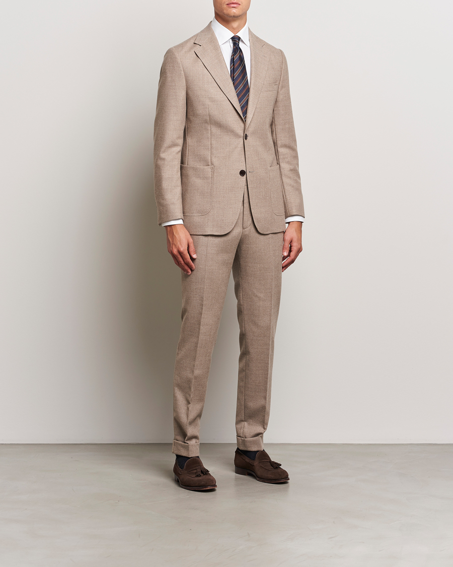 Herren | Sakkos | Morris Heritage | Prestige Flannel Blazer Khaki