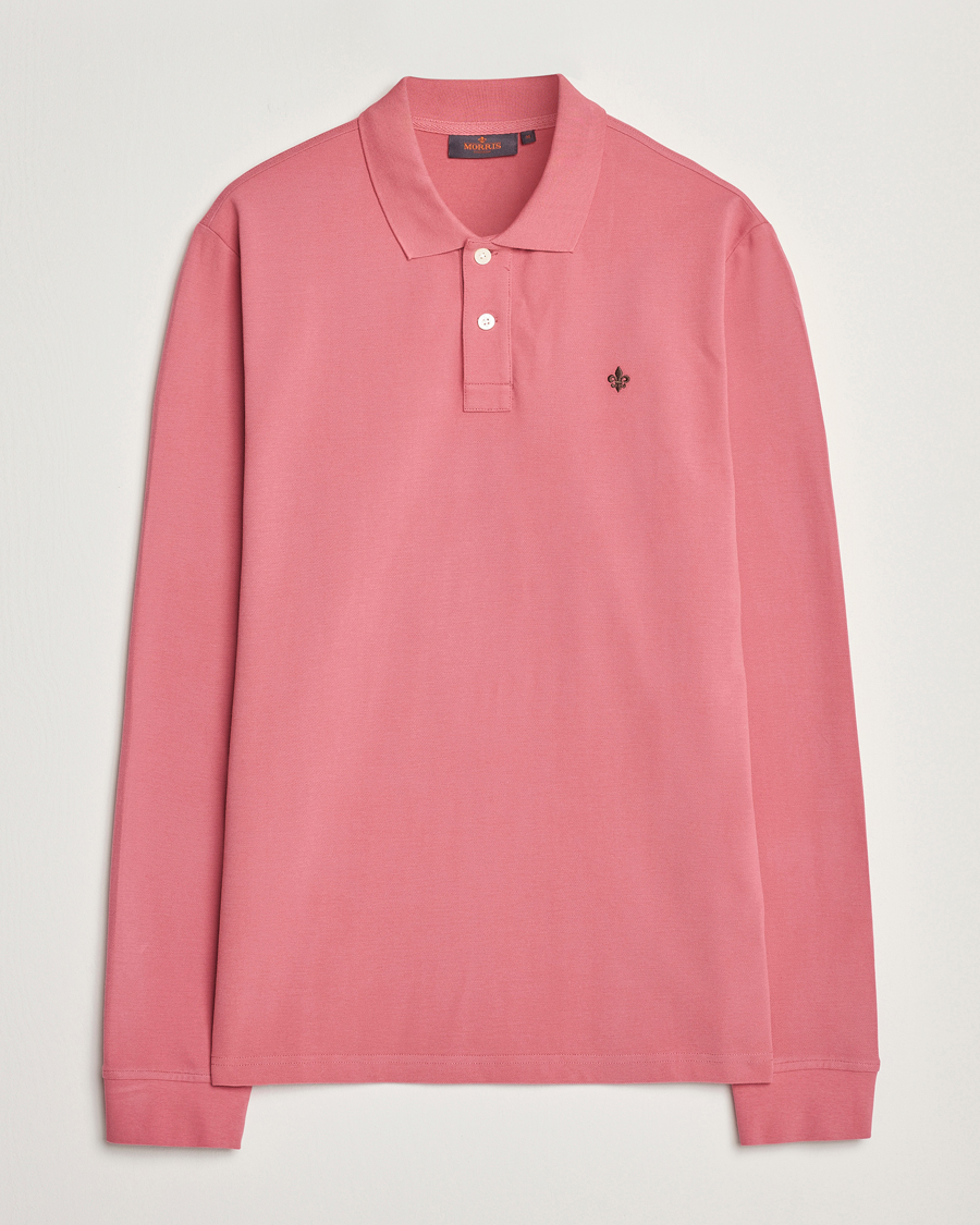 Herren | Pullover | Morris | Camden Long Sleeve Polo Pink