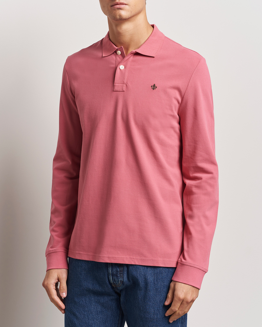Herren | Pullover | Morris | Camden Long Sleeve Polo Pink