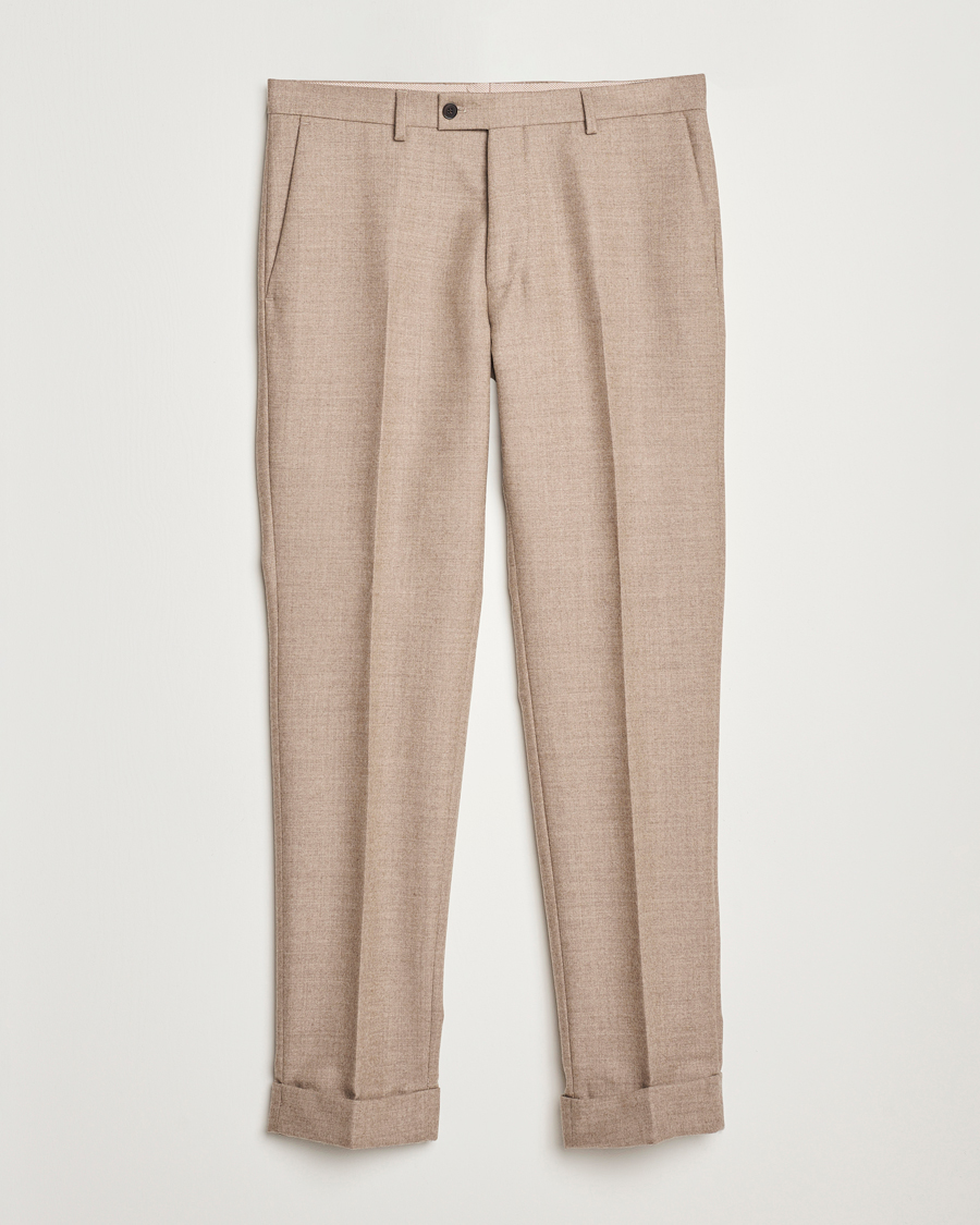 Herren | Hosen | Morris Heritage | Morris Prestige Flannel Trousers Khaki