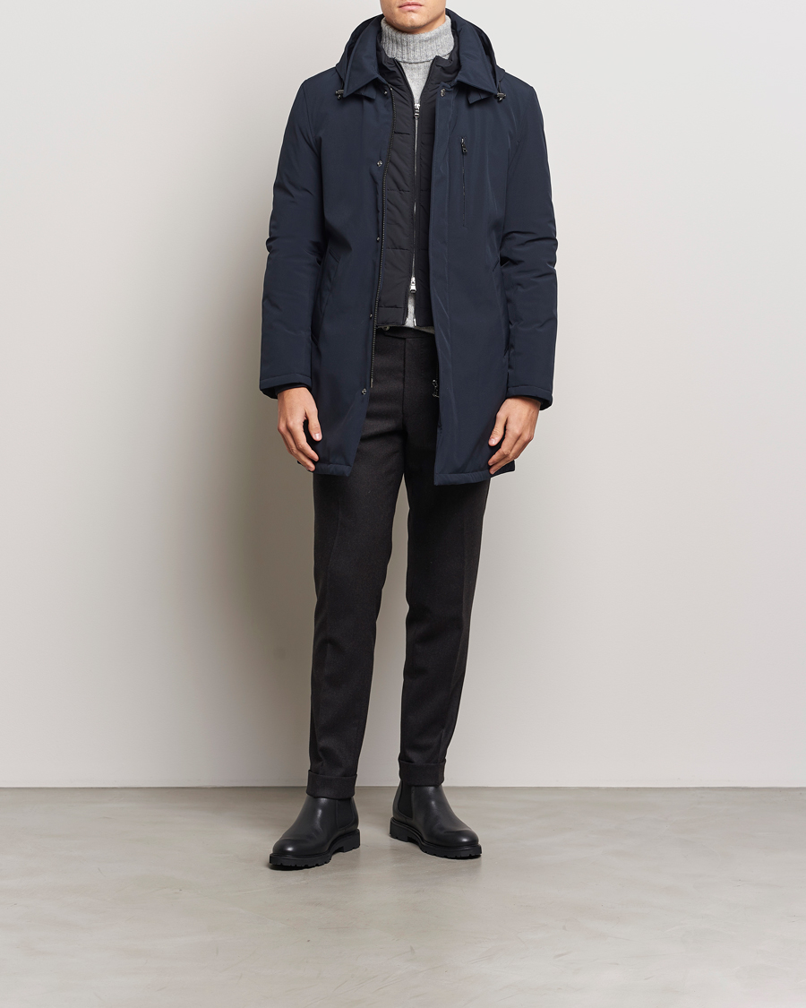 Herren | Jacken | Oscar Jacobson | Wynter Padded Jacket Navy