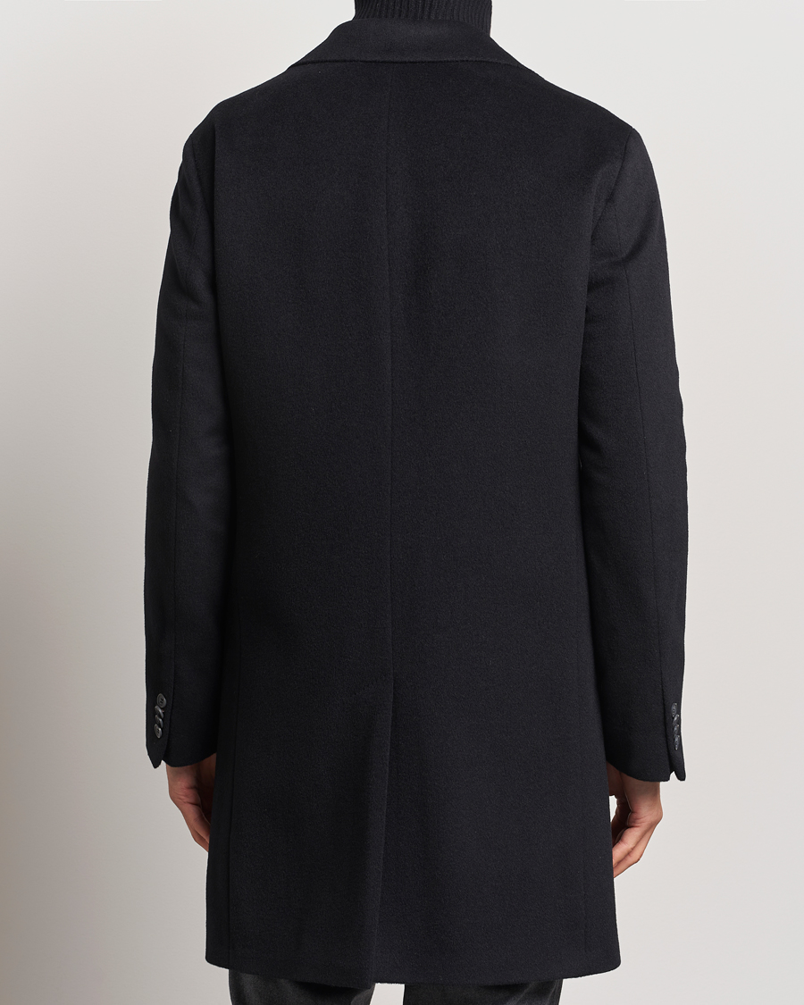 Herren | Jacken | Oscar Jacobson | Syar Wool/Cashmere Coat Black