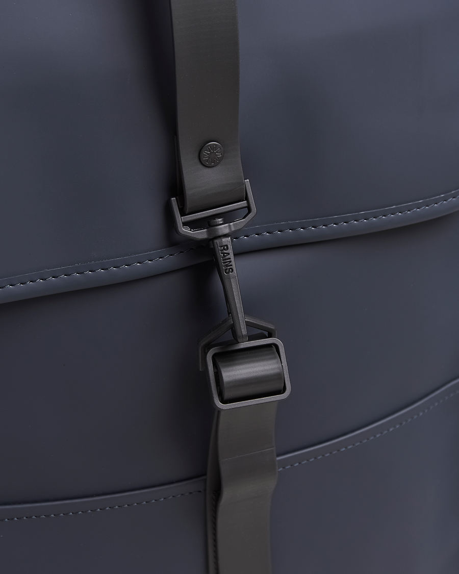 Rains blue backpack best sale