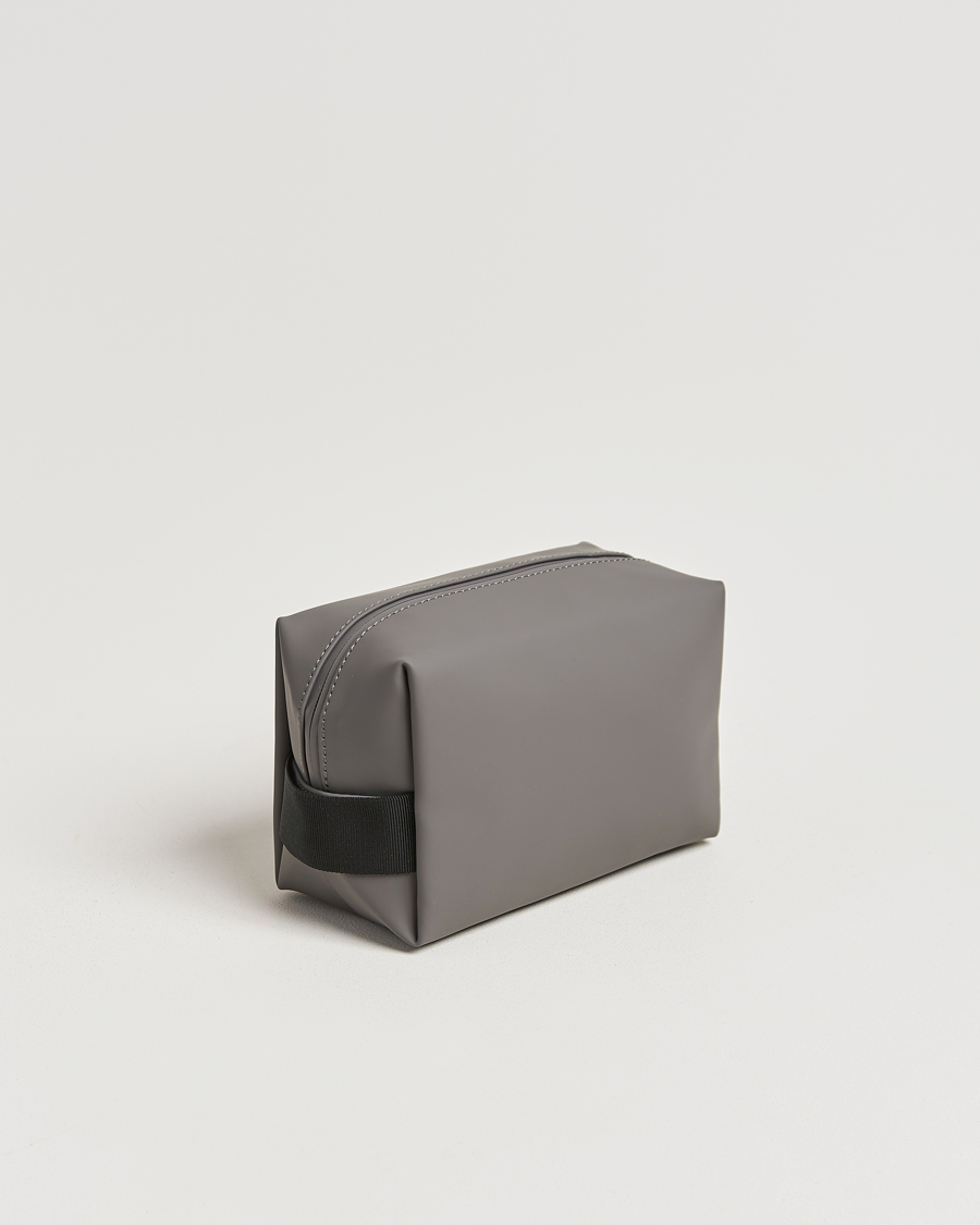 Herren | RAINS Washbag Small Grey | RAINS | Washbag Small Grey