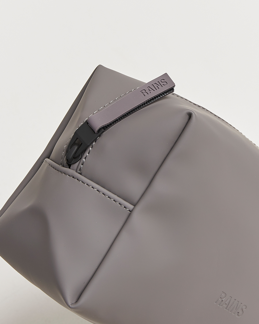 Herren | RAINS Washbag Small Grey | RAINS | Washbag Small Grey