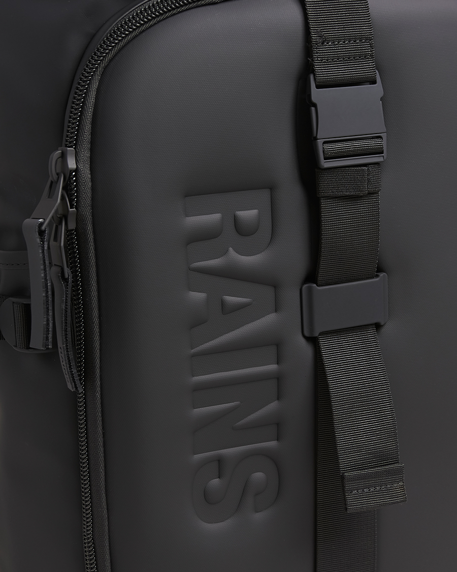 Herren | RAINS Texel Moulded Backpack Black | RAINS | Texel Moulded Backpack Black