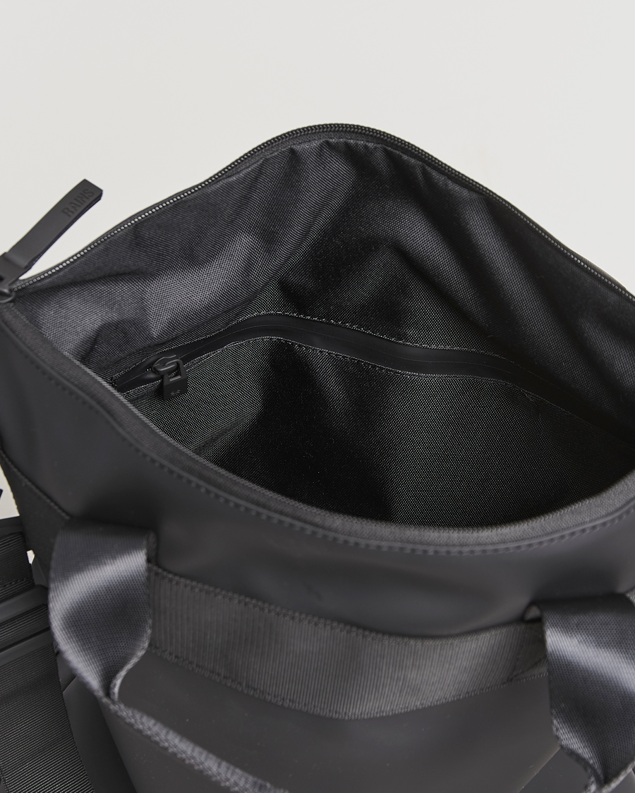 Herren | RAINS Trail Tote Bag Black | RAINS | Trail Tote Bag Black