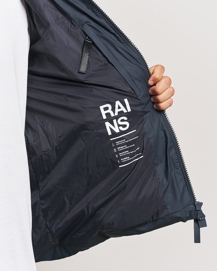 Herren | Jacken | RAINS | Alta Puffer Jacket Navy