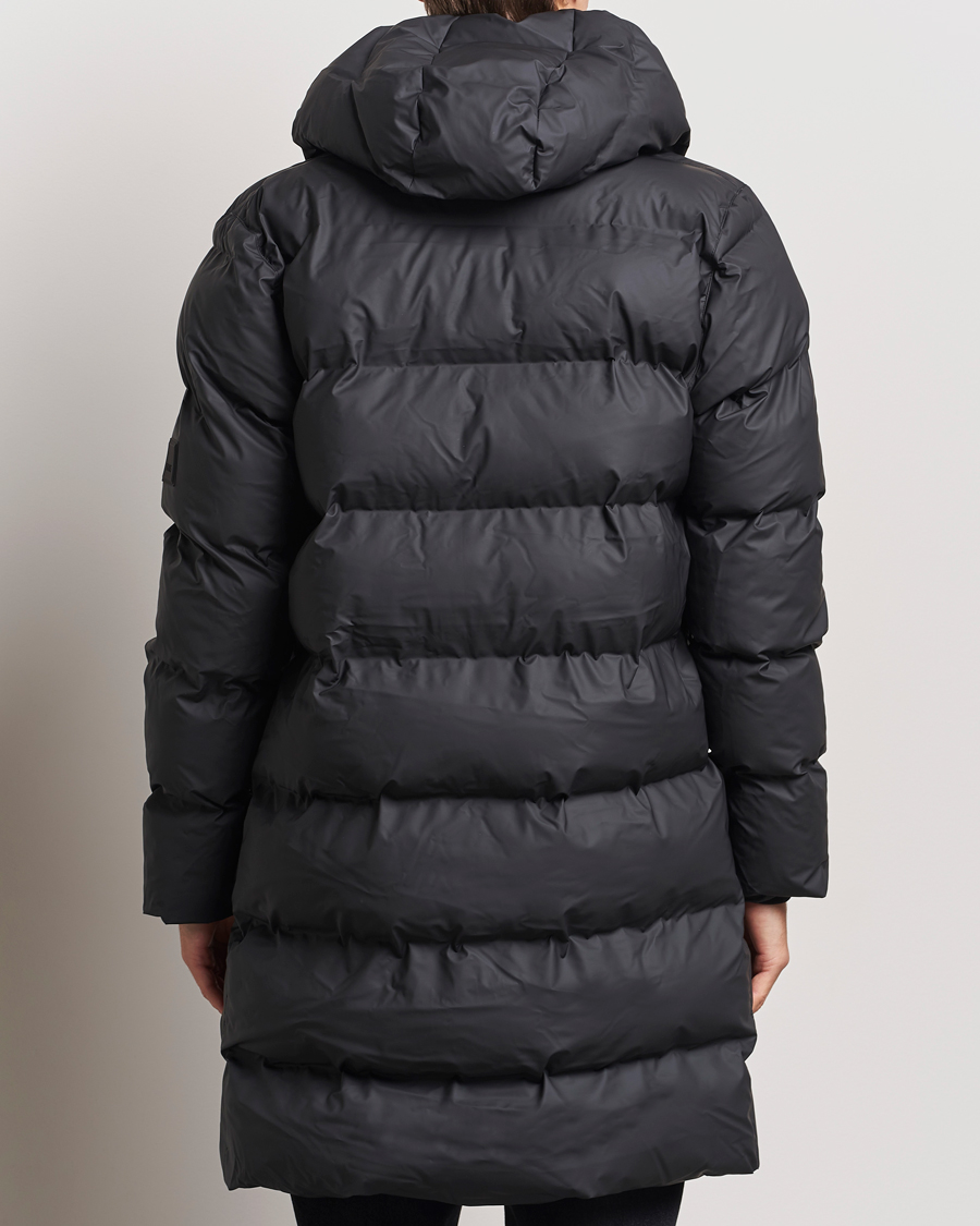 Herren | Jacken | RAINS | Alta Long Puffer Parka Black
