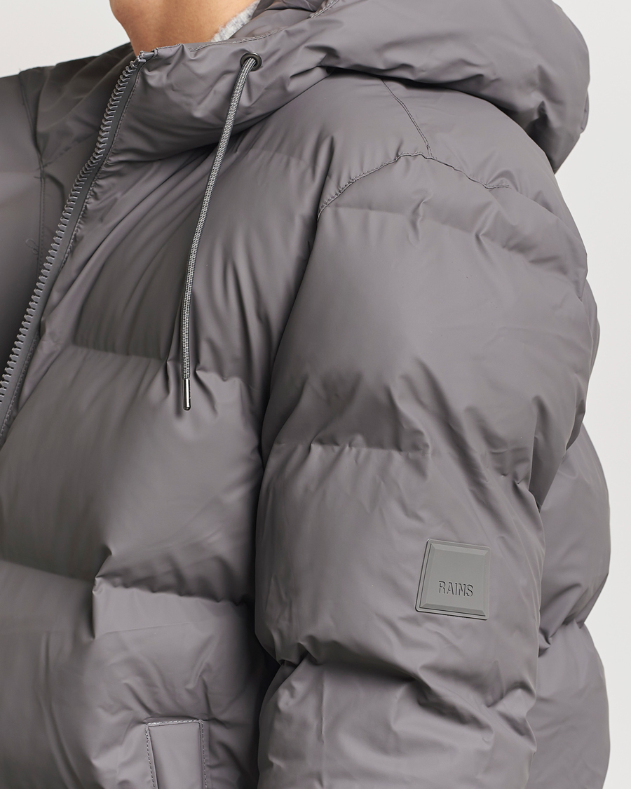 Herren | Jacken | RAINS | Alta Long Puffer Parka Grey