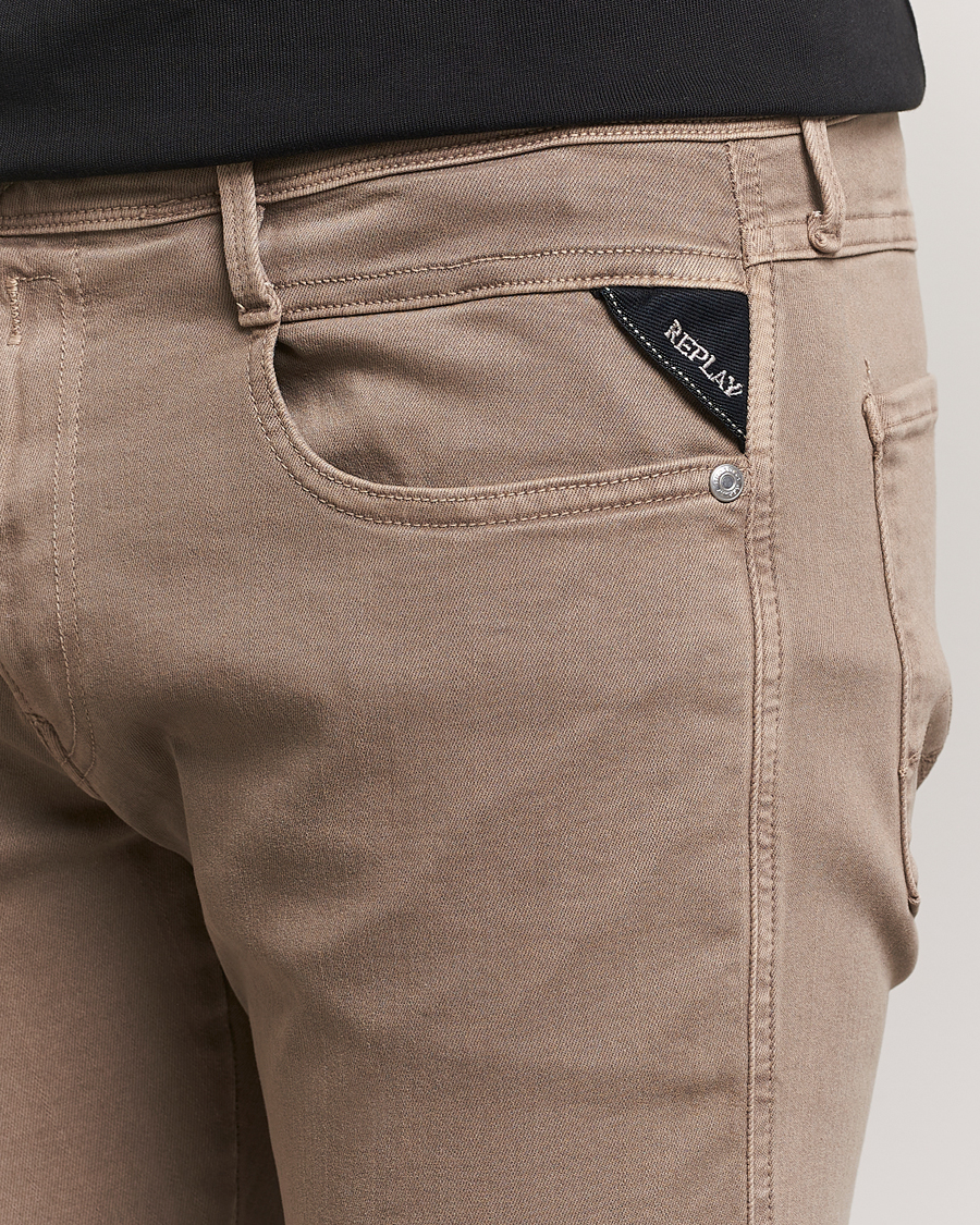 Herren | Hosen | Replay | Anbass Hyperflex X.Lite 5-Pocket Pants Sand