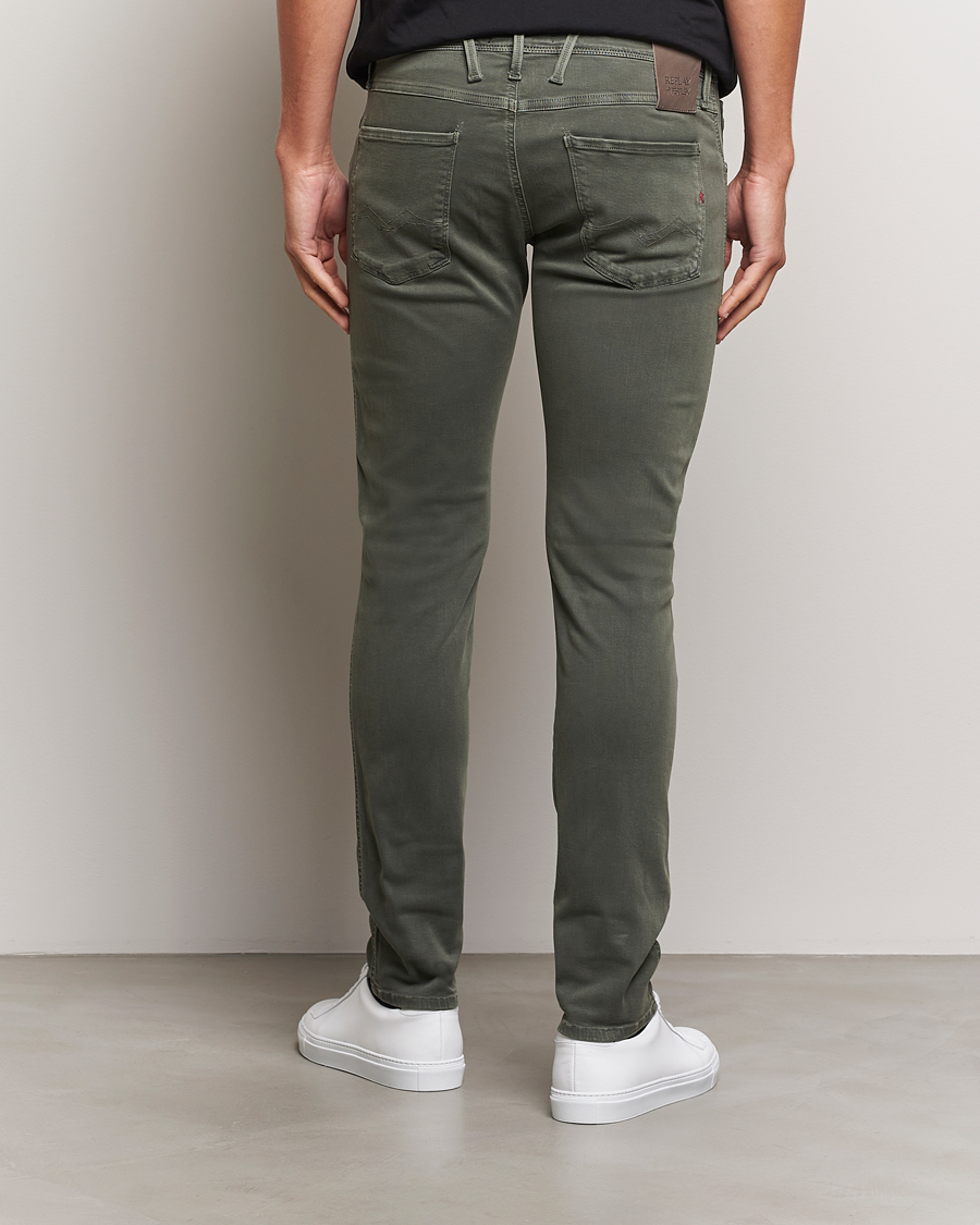 Herren | Hosen | Replay | Anbass Hyperflex X.Lite 5-Pocket Pants Dark Green