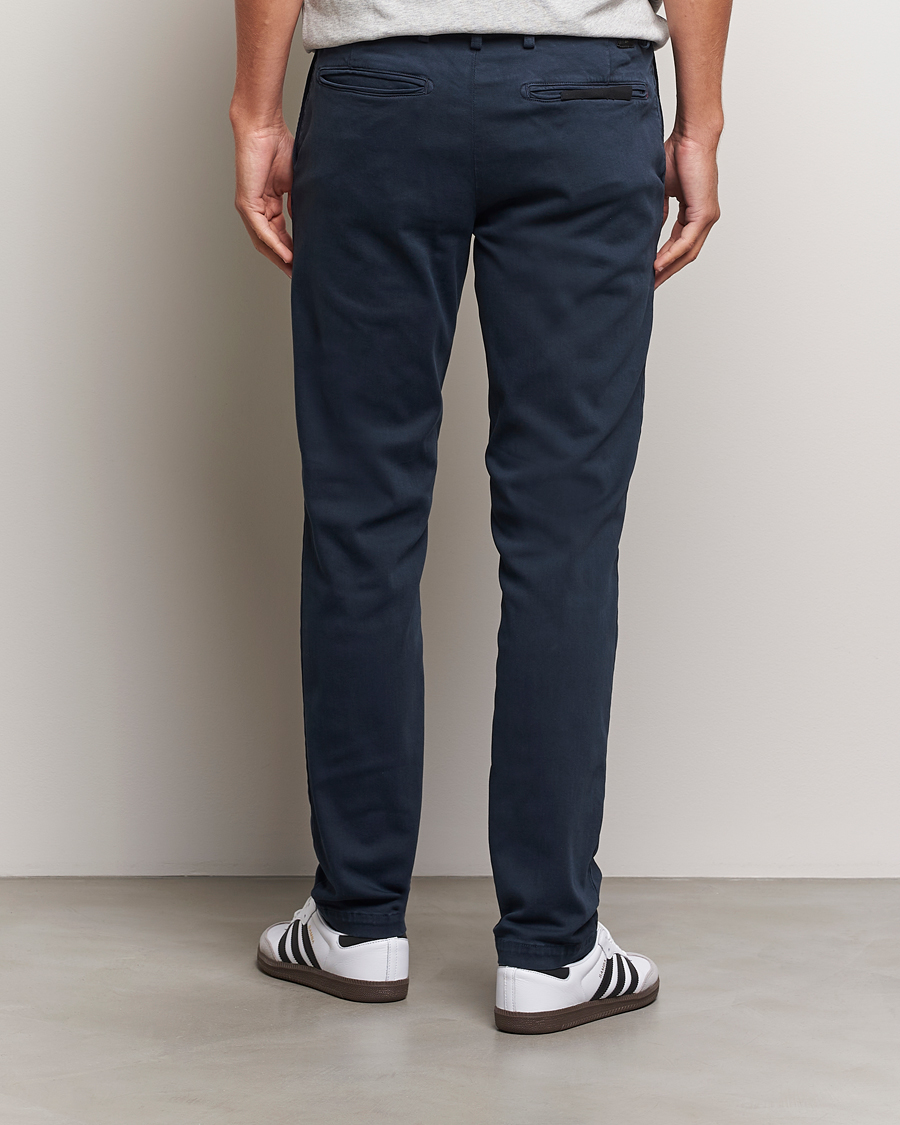 Herren | Hosen | Replay | Benni Hyperflex X-Lite Chinos Navy