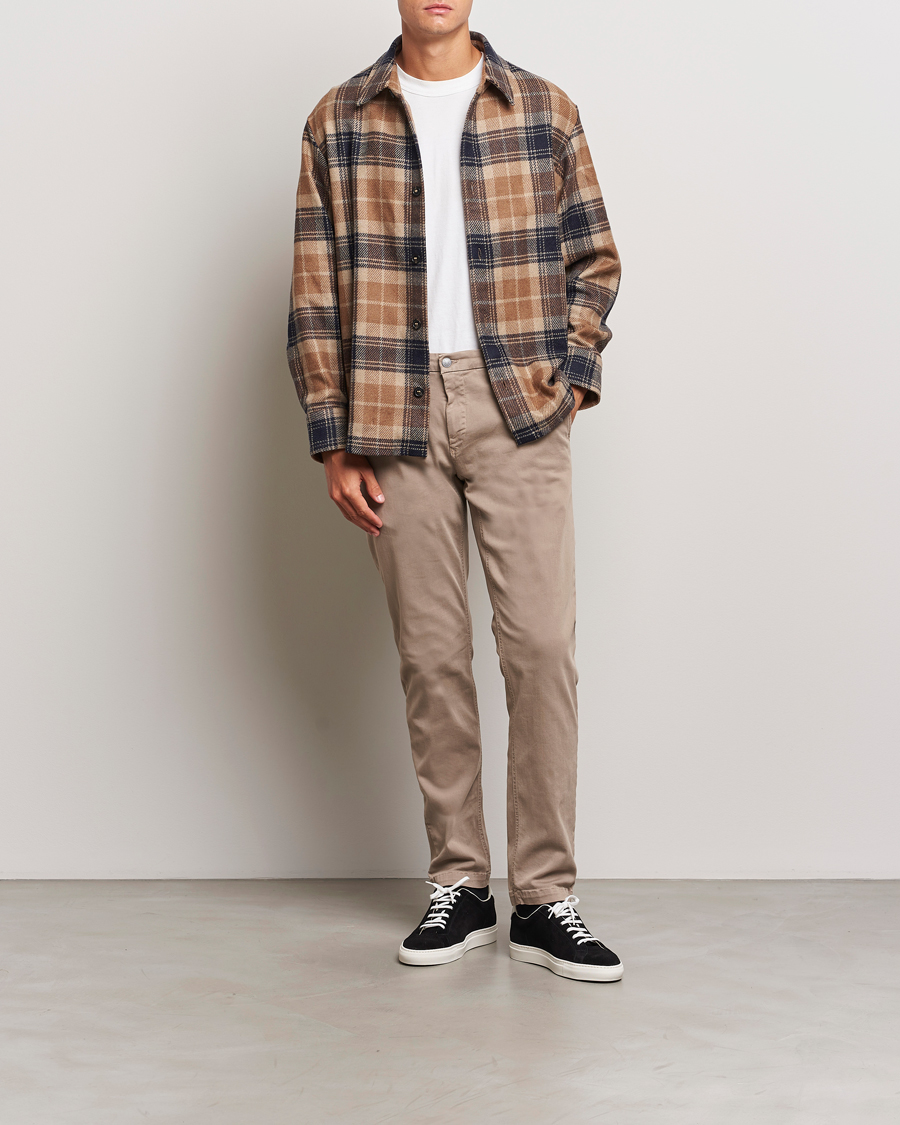 Herren | Hosen | Replay | Benni Hyperflex X-Lite Chinos Sand