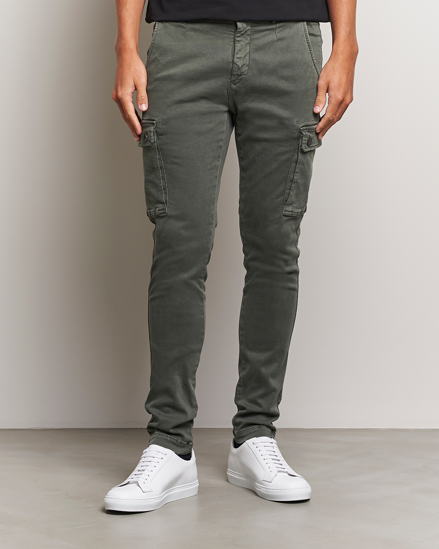 Herren | Hosen | Replay | Jaan Hyperflex Cargo Pants Dark Green
