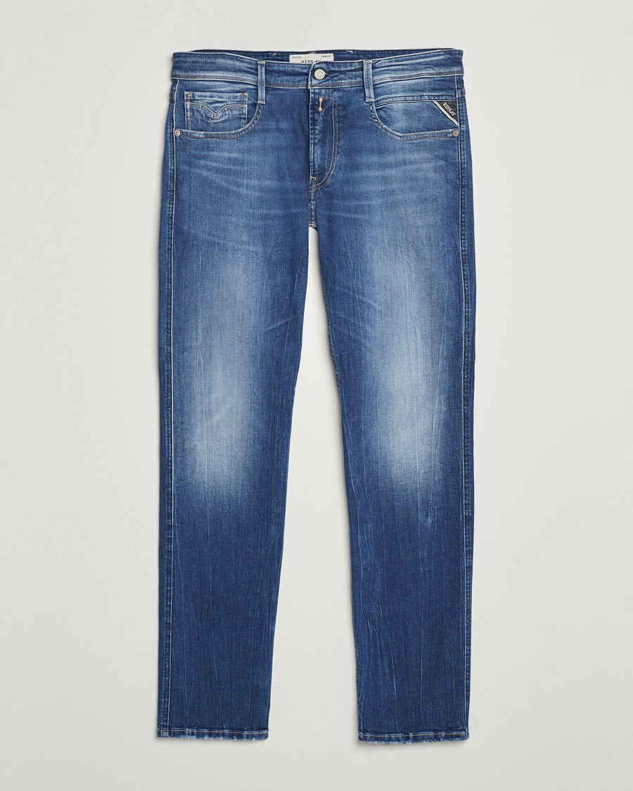 Herren | Jeans | Replay | Anbass Super Stretch Bio Jeans Medium Blue