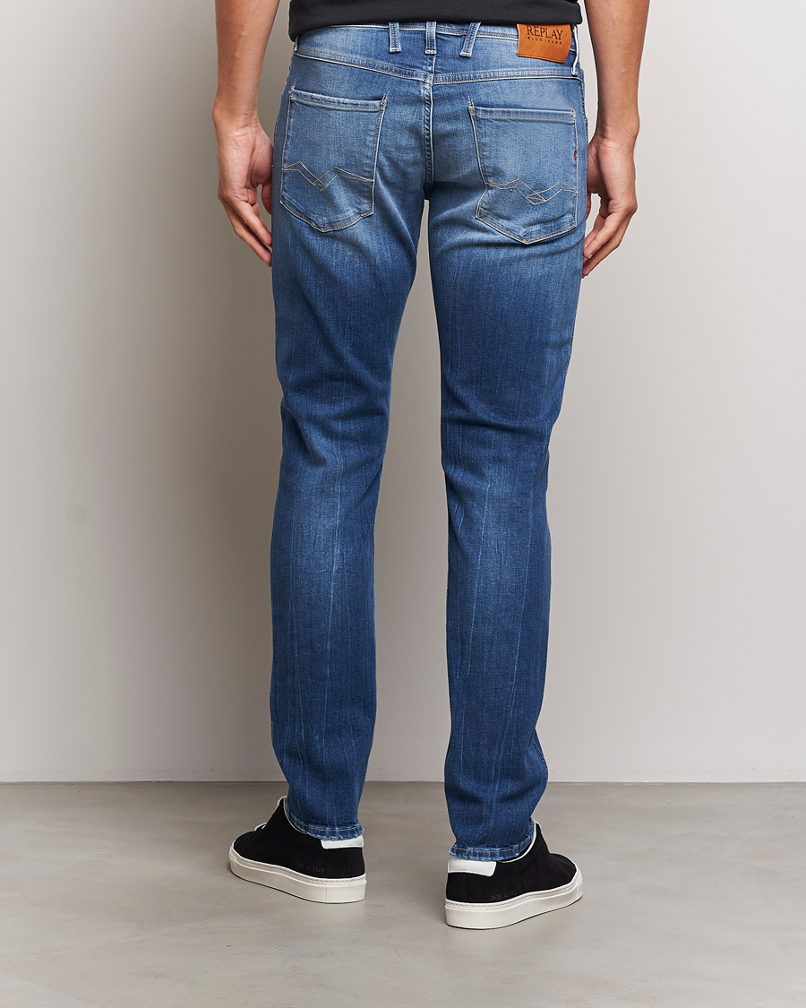 Herren | Jeans | Replay | Anbass Super Stretch Bio Jeans Medium Blue