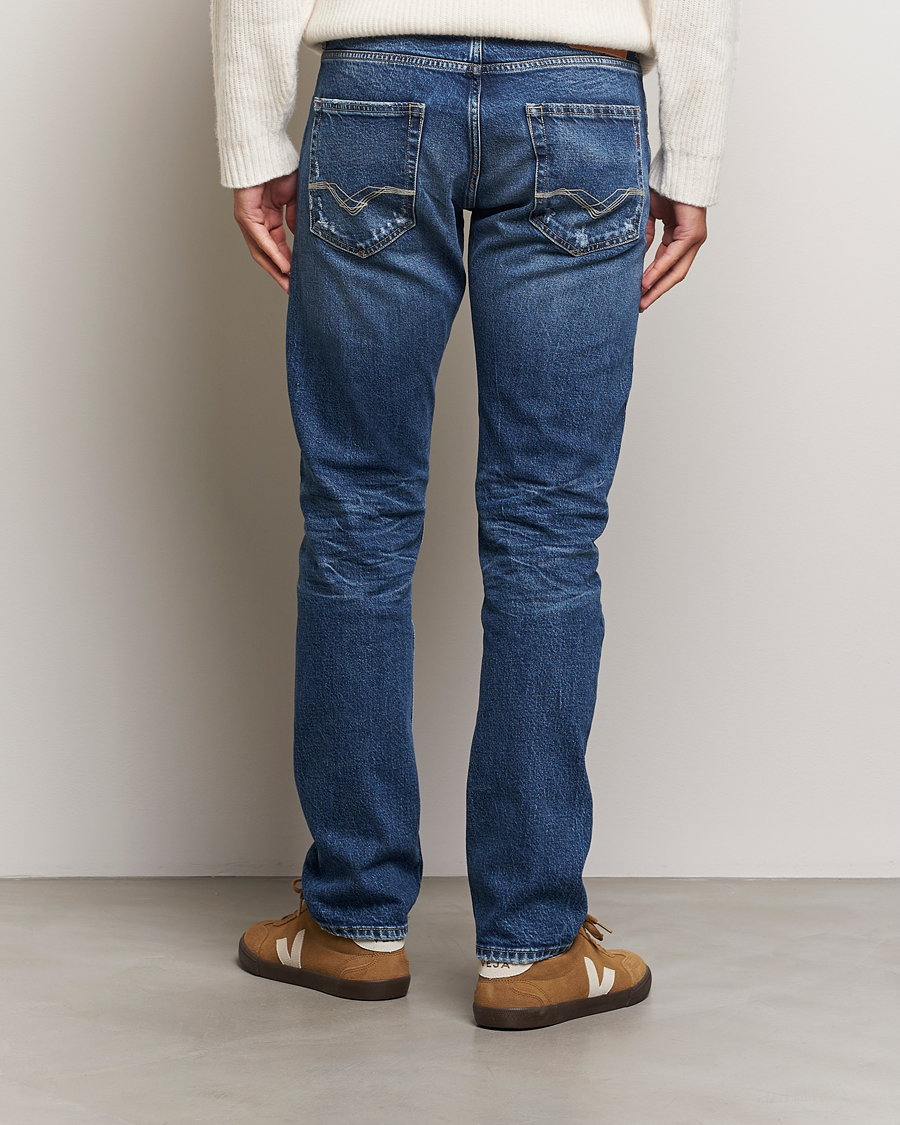 Herren | Jeans | Replay | Grover Original Jeans Medium Blue