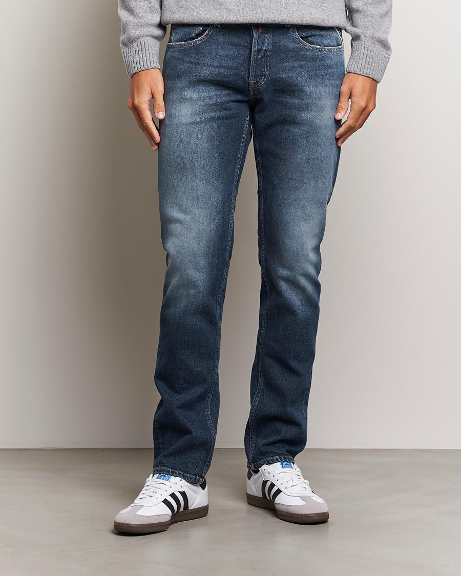 Herren | Jeans | Replay | Grover Original Jeans Medium Blue