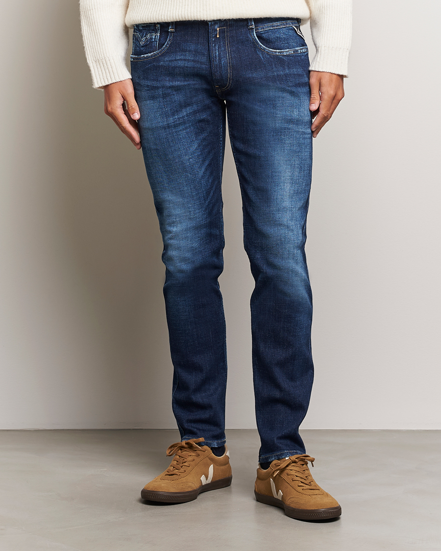 Herren | Jeans | Replay | Anbass 5 Years Wash Jeans Medium Blue