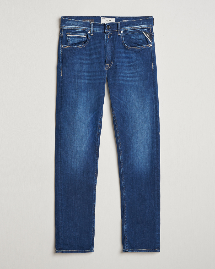 Herren | Jeans | Replay | Grover Hyperflex Eco Plus Jeans Medium Blue