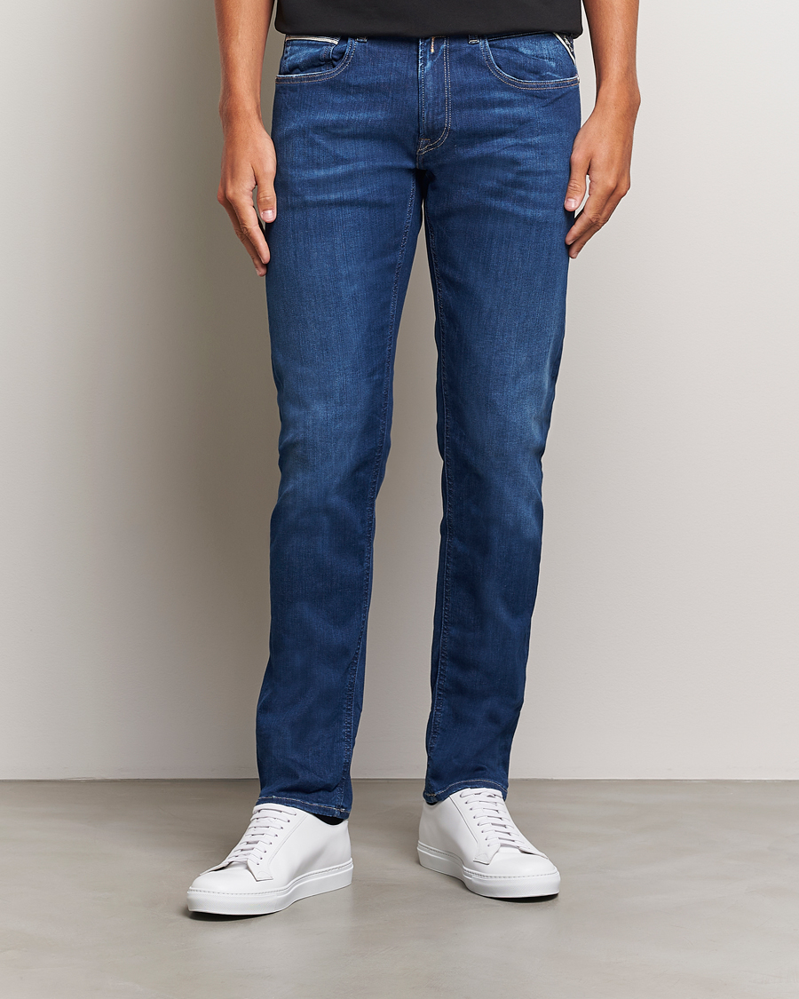 Herren | Jeans | Replay | Grover Hyperflex Eco Plus Jeans Medium Blue