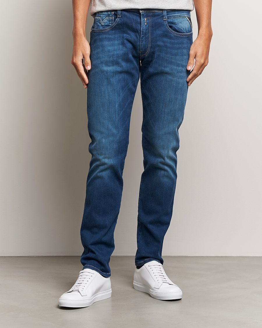 Herren | Jeans | Replay | Anbass Hyperflex Eco Plus Jeans Medium Blue