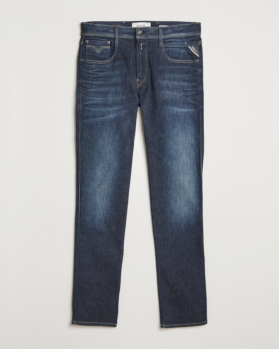 Herren | Jeans | Replay | Anbass Hyperflex Dust Jeans Dark Blue