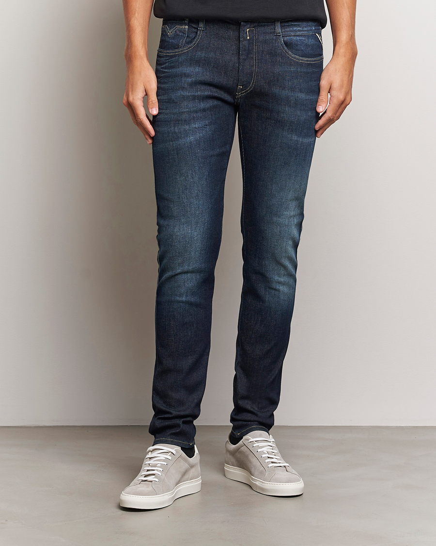 Herren | Jeans | Replay | Anbass Hyperflex Dust Jeans Dark Blue