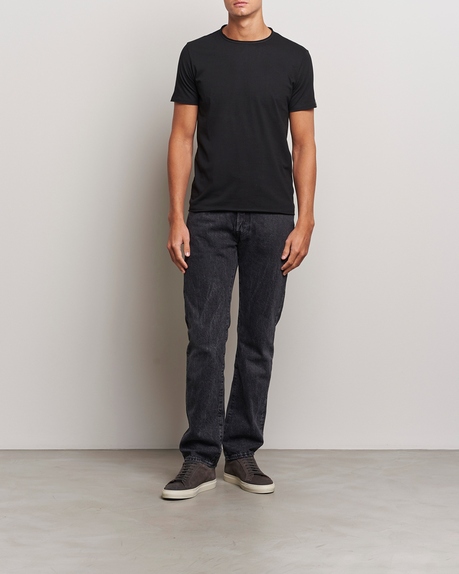 Herren | T-Shirts | Replay | Crew Neck T-Shirt Black