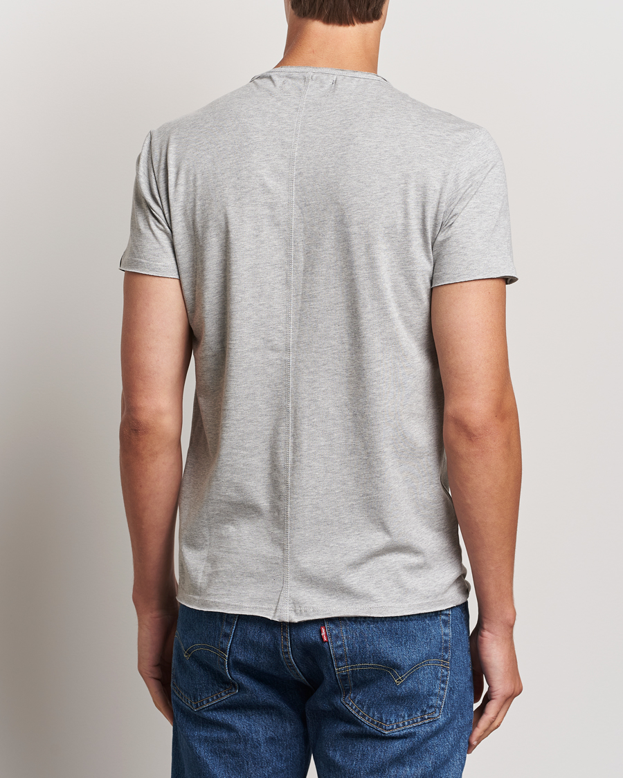 Herren | T-Shirts | Replay | Crew Neck T-Shirt Light Grey Melange