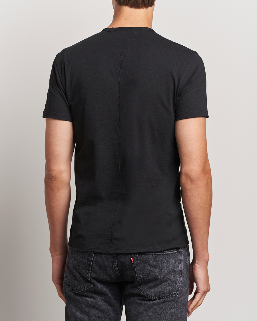 Herren | T-Shirts | Replay | V-Neck T-Shirt Black