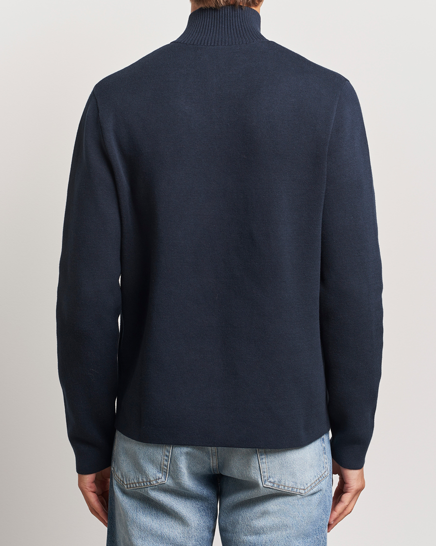 Herren | Pullover | Samsøe Samsøe | Niklas Full Zip Salute Navy