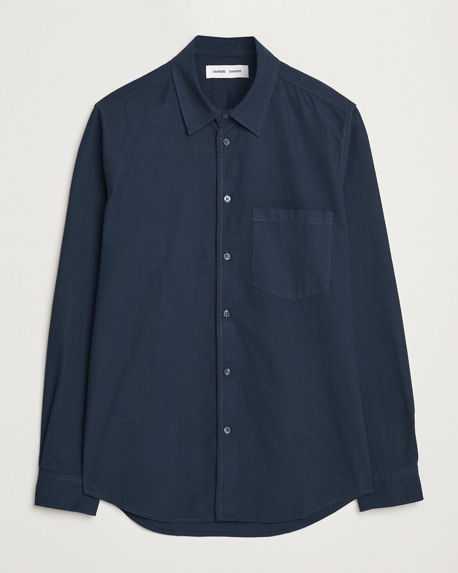 Herren | Hemden | Samsøe Samsøe | Liam Shirt Salute Navy