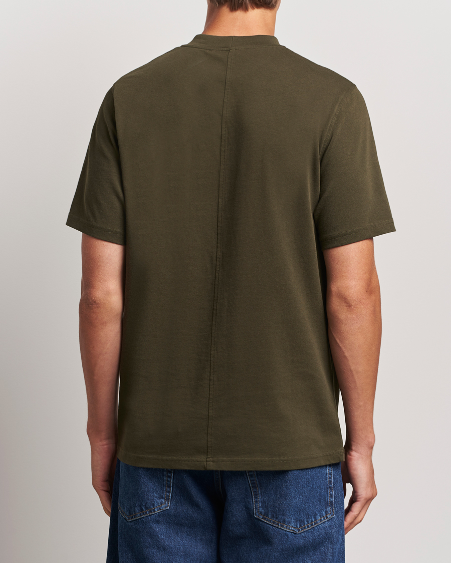Herren | T-Shirts | Samsøe Samsøe | Norsbro Organic Cotton T-Shirt Forest Night