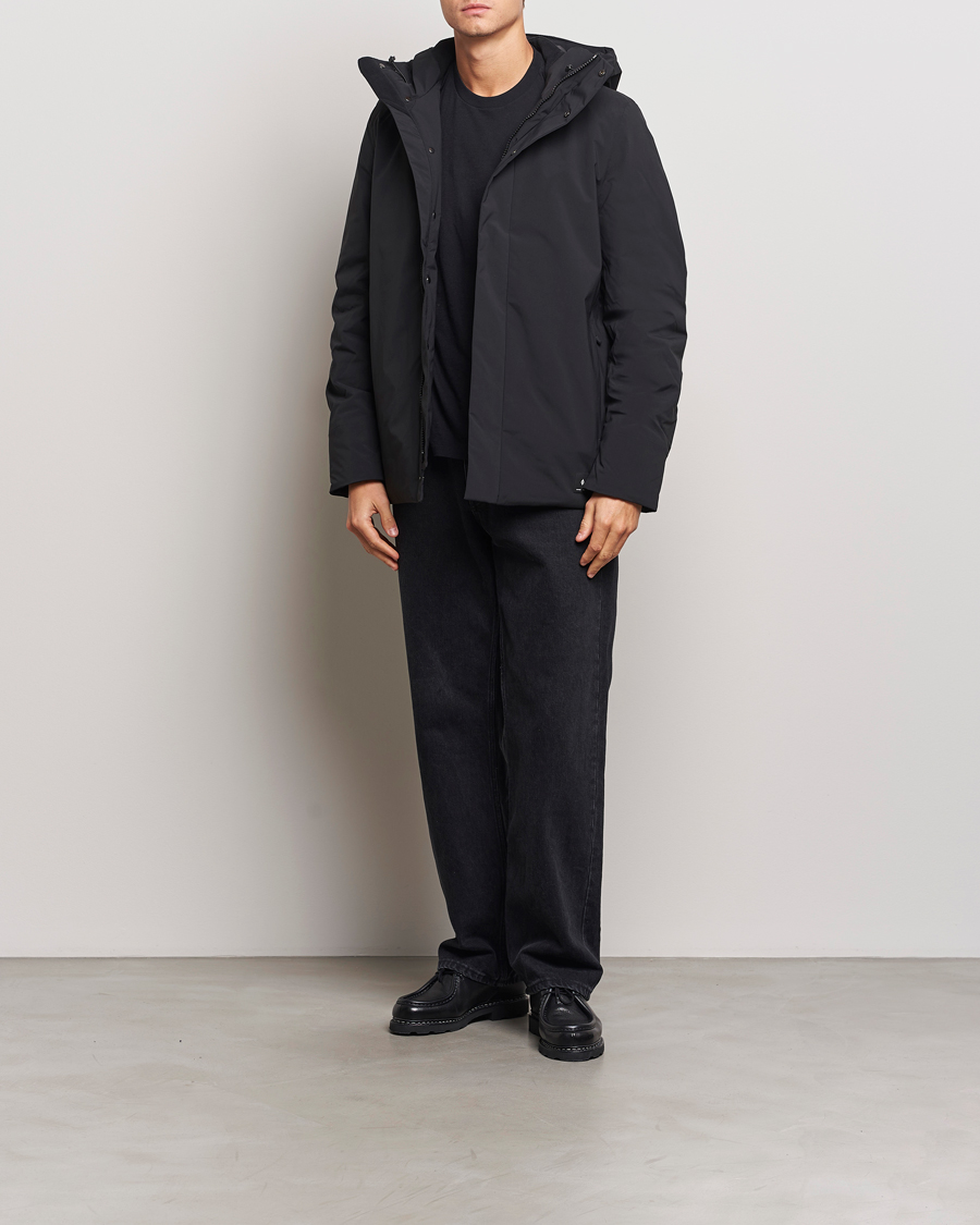 Herren | Jacken | Samsøe Samsøe | John Hooded Down Jacket Black