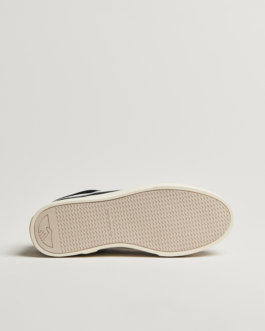 Herren | Sneaker | Stepney Workers Club | Dellow S-Strike Cupsole Suede Sneaker Black/White