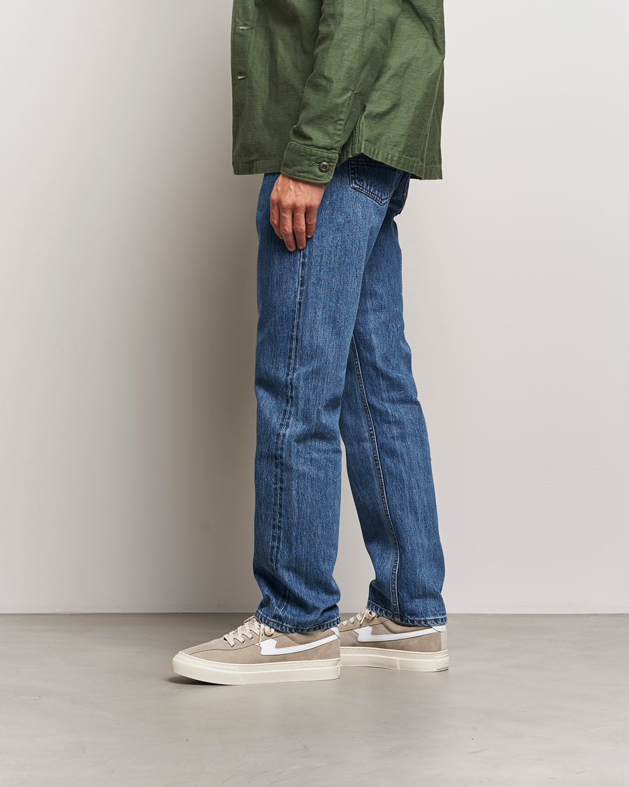 Herren | Sneaker | Stepney Workers Club | Dellow S-Strike Cupsole Suede Sneaker Lt Grey/White