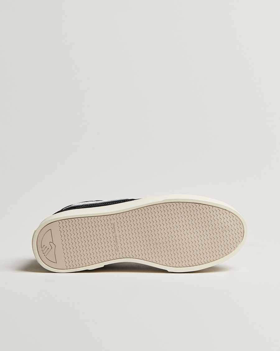 Herren | Stepney Workers Club Pearl S-Strike Suede Sneaker Black White | Stepney Workers Club | Pearl S-Strike Suede Sneaker Black White